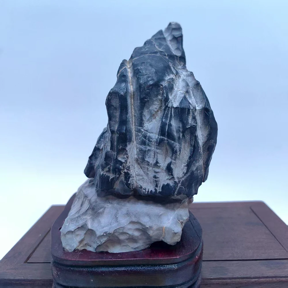 1PC Suiseki Asian Natural Stones Collect Room Decoration Rock Decoration Home Gift Meaningful Artistic Conception Rough Stone