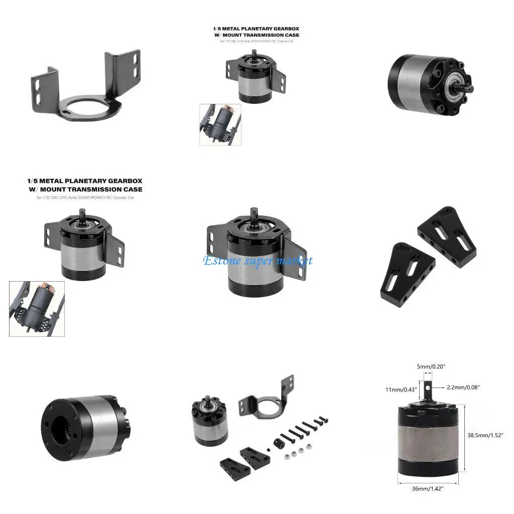 

090B Remote Car Crawler Reduction 4WD Crawler Reduction for 1:5 Scale