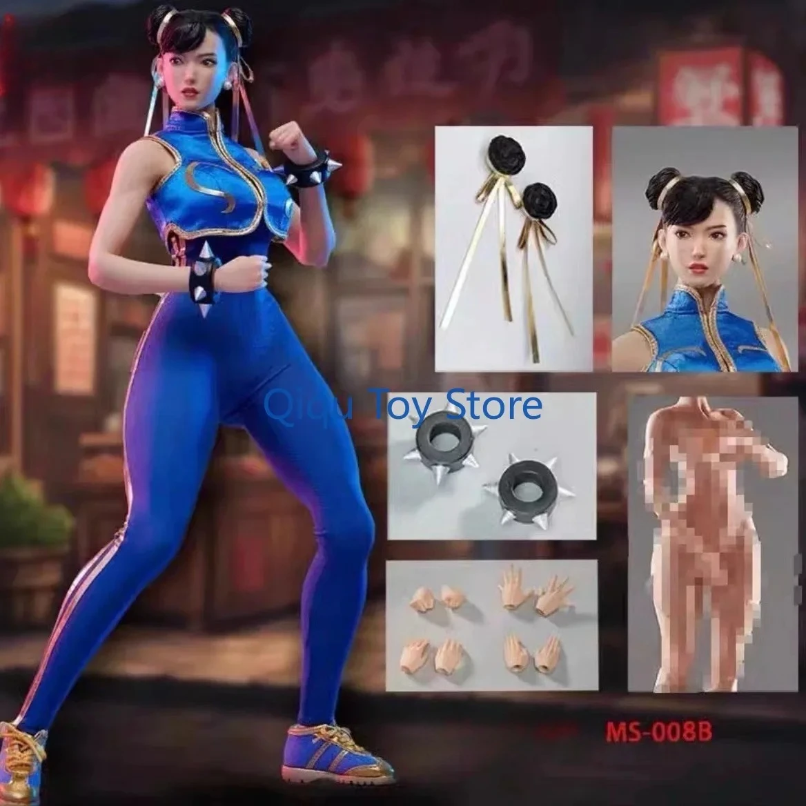 

in stock Chunli Tights Version 1/6 Chunli MS-008b Glue-wrapped movable model