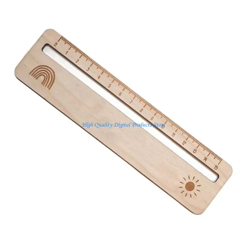 U2JE Children Learning Ruler Reading Ruler Drawing Ruler for Kids Students