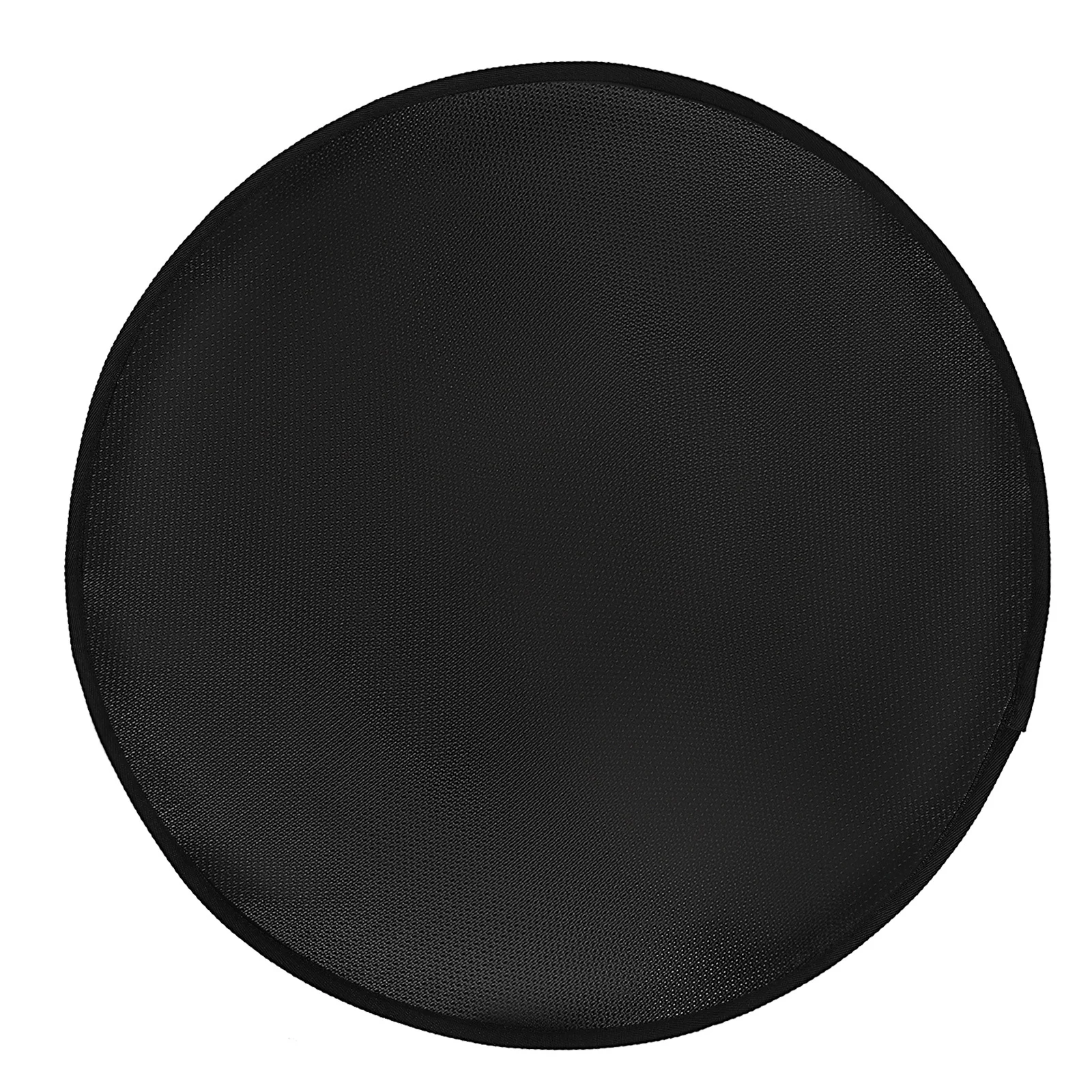 

20 Inch Fire Pit Mat Black Silicone Nonslip Waterproof Heat Protection Outdoor Grill Mats Easy Clean Durable BBQ Accessories