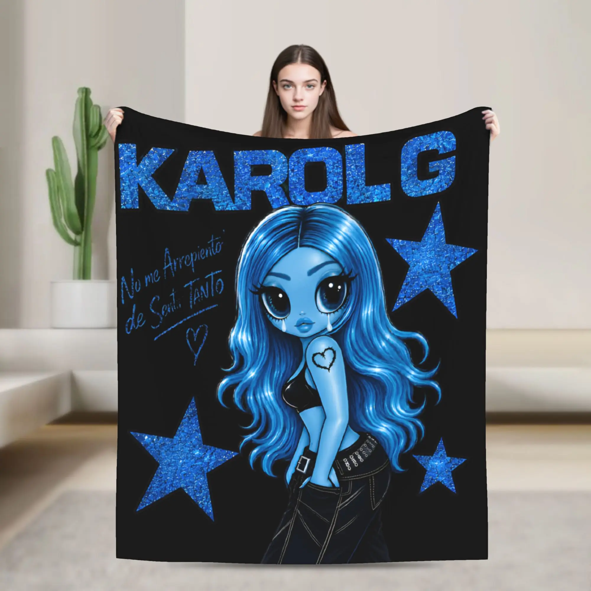 K-Karoled G NMADST New Album Blanket Multiple Sizes Super Soft Cozy  Throw Blankets for Couch Sofa and Bed