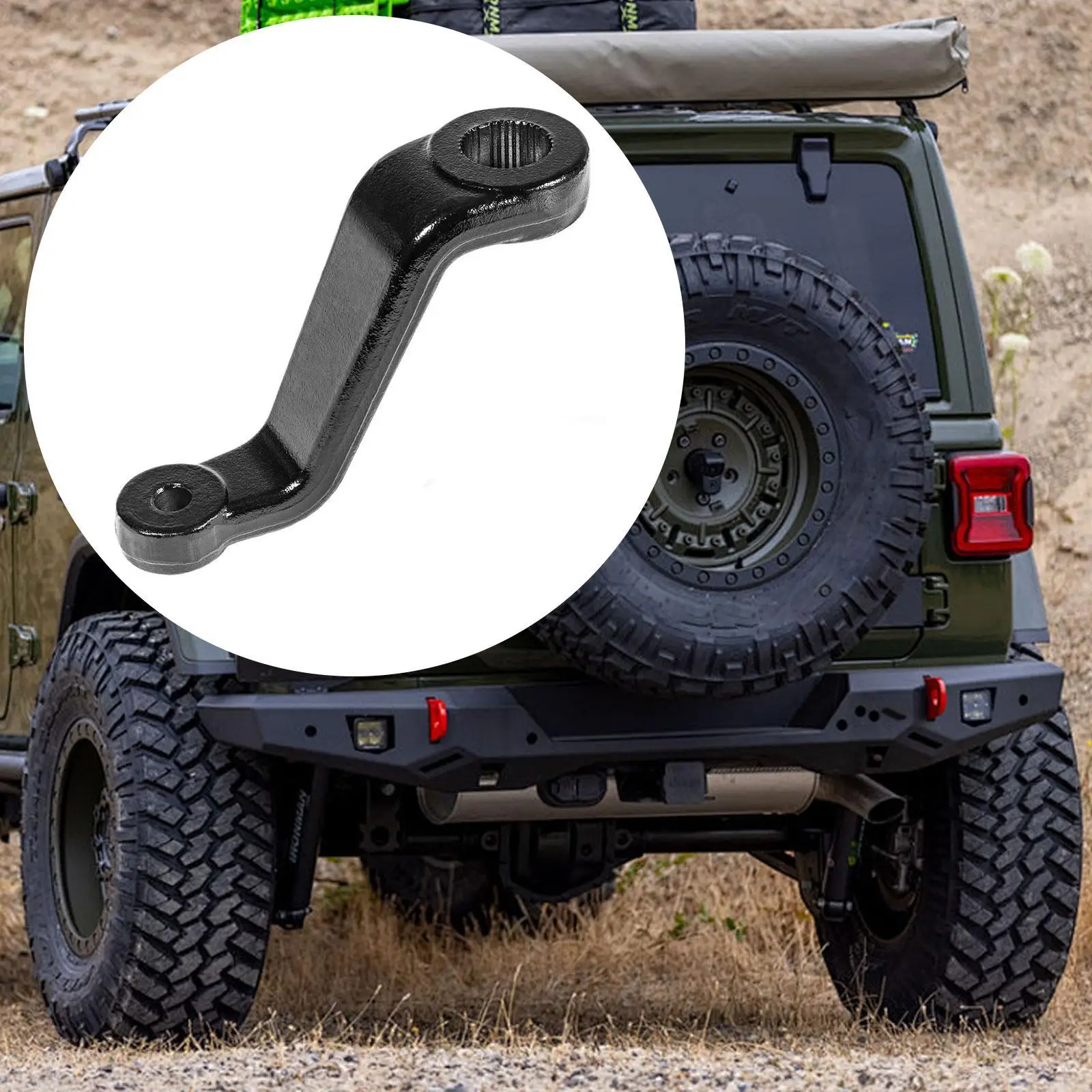 

Drop Pitman Arm 6605 Sturdy Vehicle Repair Part for Jeep Wrangler 4WD Cherokee 4WD 84-01 Comanche 4WD Cherokee 2WD 85-01