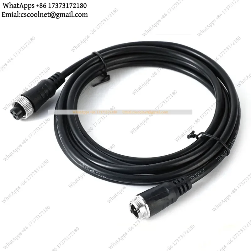 k3 GX12 M12 Aviation Extension Cable 2-7 Pin Male Female Socket IP55 Waterproof Power Signal Injection Molding Wire 5m 8m 10m