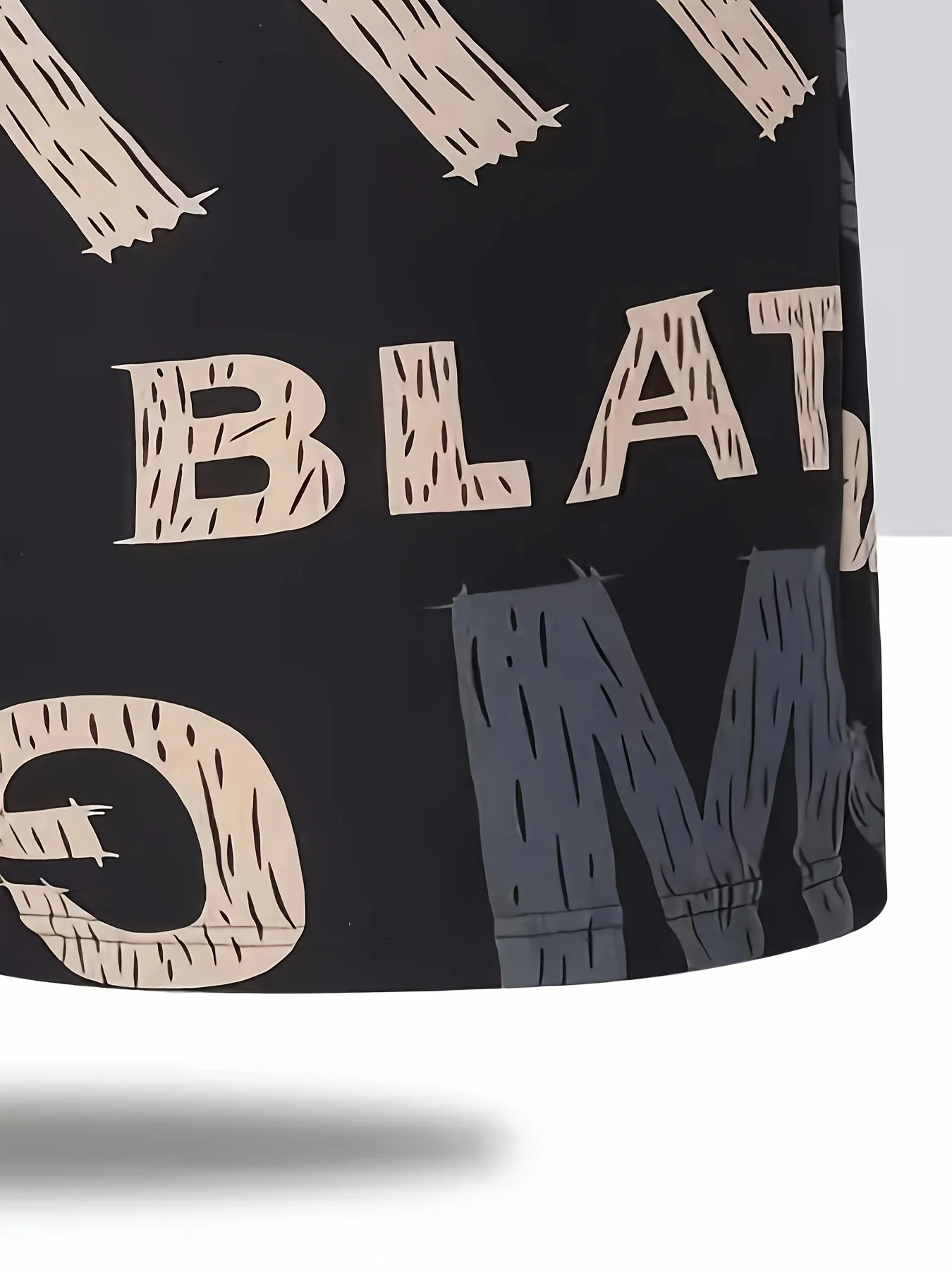 Pantaloncini sportivi casual da uomo con coulisse e pantaloni elasticizzati, stampa di lettere, Trendyy e alla moda, stile a colori contrastanti, adatti per correre, escursioni, spiaggia e abbigliamento casual