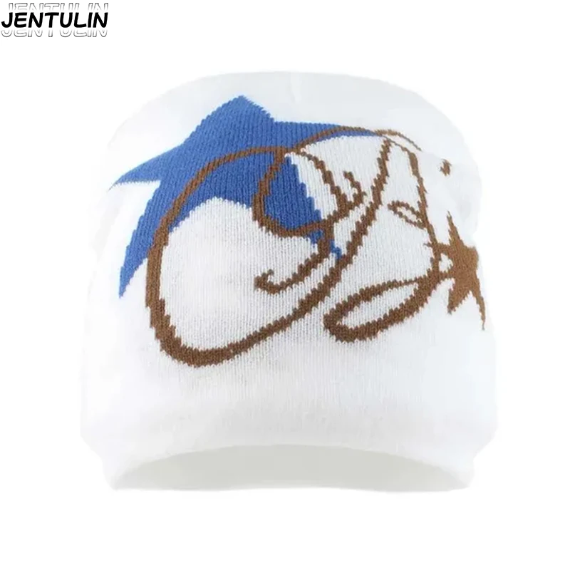 

2025 New Unisex Knitted Beanies For Women Fashion Street Harajuku Hip-hop Cap Outdoor Winter Warm Sport Cap Fashion Bonnet