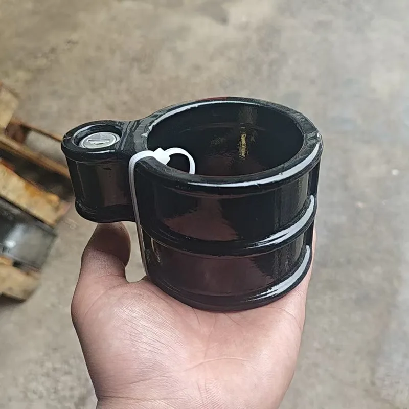 

Замок для пятого колеса прицепа, противоугонный замок из цельной стали с ключом, подходит для прицепов, автодомов, автомобилей или контейнеров