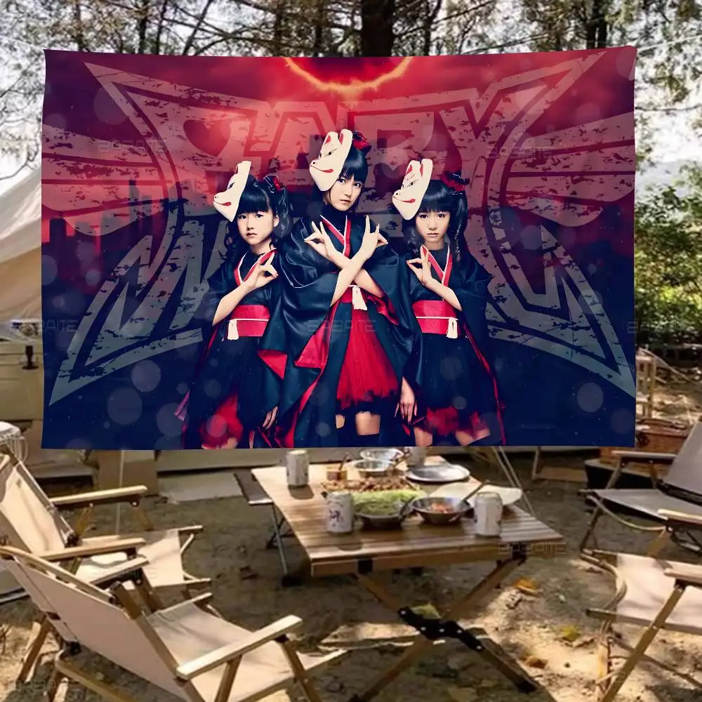 Japanese Band B-BABYMETAL Advanced Printing Commercial Advertising Flag Company Party Banner
