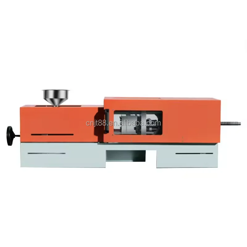 Small toy button earphone gear 8t micro automatic motor PA PP plastic desktop mini electric injection molding machine