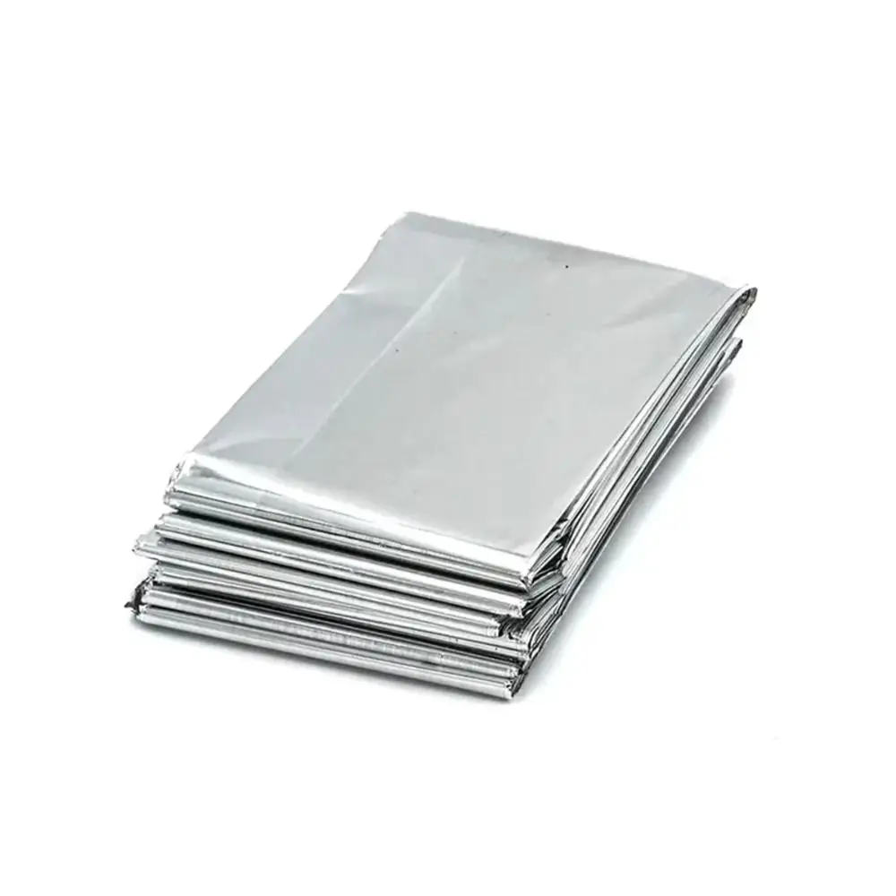 Emergency Kit Windproof Thermal Blanket Waterproof Portable Foil Blanket Lightweight All Weather Survival Blanket Camping