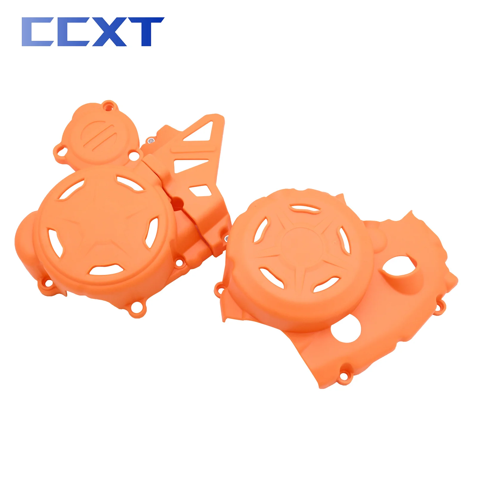 ل Loncin YB300H LC176FMN محرك دراجة نارية محرك مخلب الحرس غطاء مضخة المياه الإشعال حامي ل KEWS K23 K16 HJ S6 S7