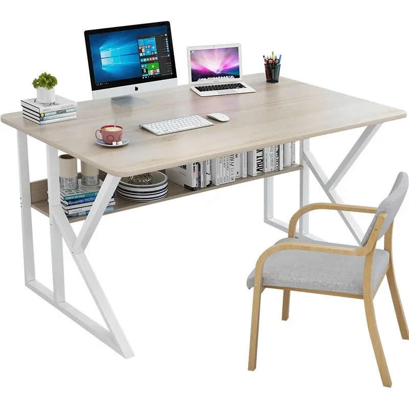 Computer desktop desk 50/60/70/cm wide, small household unit 80/90/110cm long, office desk, home book