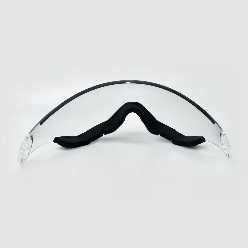 AIDY Ski Helmet Visor High Definition Anti-fog Reinforced Transparent PC Windproof Lenses Goggles