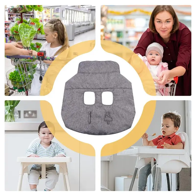 Shopping Cart Cover Portable Protective Cover Full Protection Soft And Breathable Cover Seat Cushion Chair Cushion For Kids