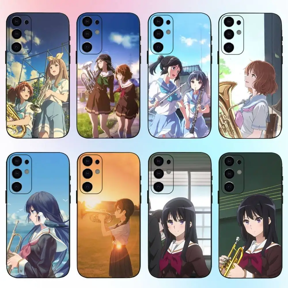 

Anime H-Hibike E-euphonium-es Phone Case For Samsung S25,S24,S21,S22,S23,S30,Ultra,S20,Plus,Fe,Lite,Note,10,9,5G Black Cover