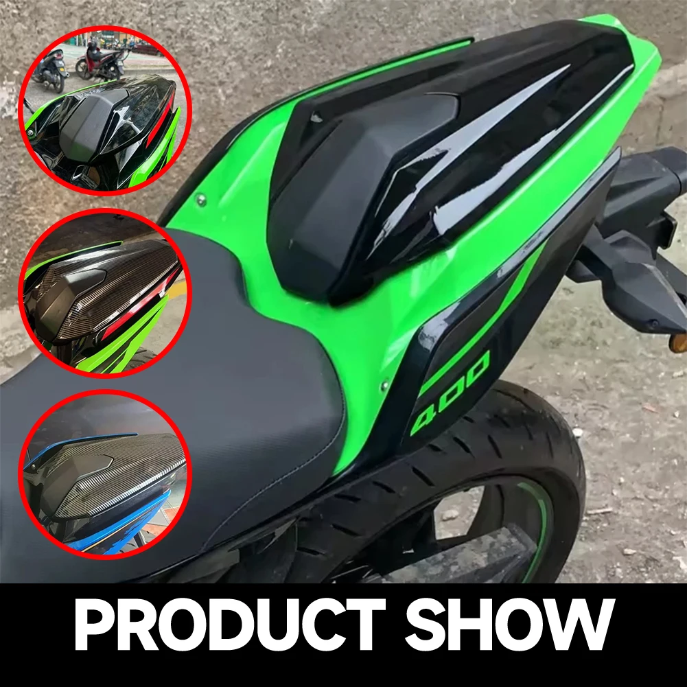 For KAWASAKI Ninja400 Ninja 400 EX400 Z400 2018-2023 Motorcycle Z-400 Rear Seat Cowl Rear Seat Cover Passenger Seat Tail Faring