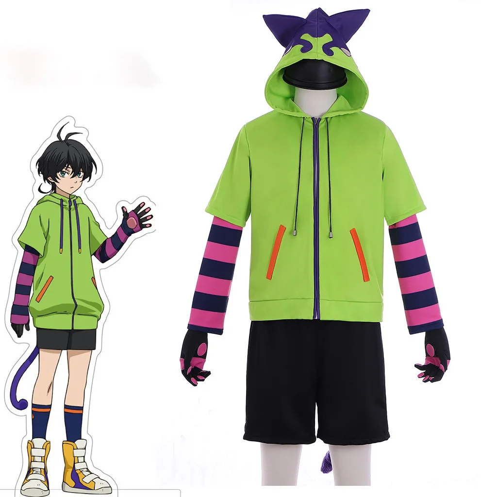 

Infinite Skateboard COS Costume SK8 Infinite Skateboard MIYA Chinen Shinya Cosplay Costume Infinite Skateboard Cosplay
