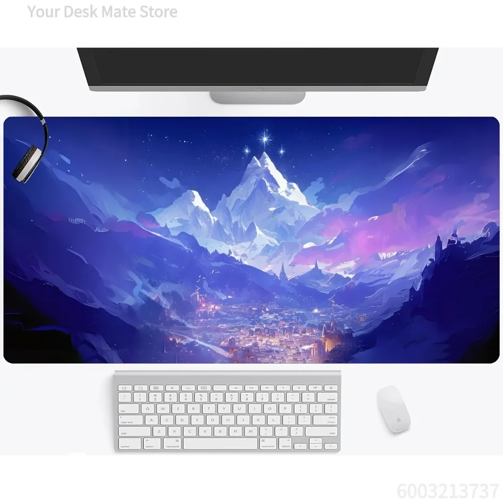 Un tapis de bureau qui se transforme en tapis de souris pour jeux vidéo, adapté aux ordinateurs de bureau à domicile, alfombrillas para escritorio, tapis de souris