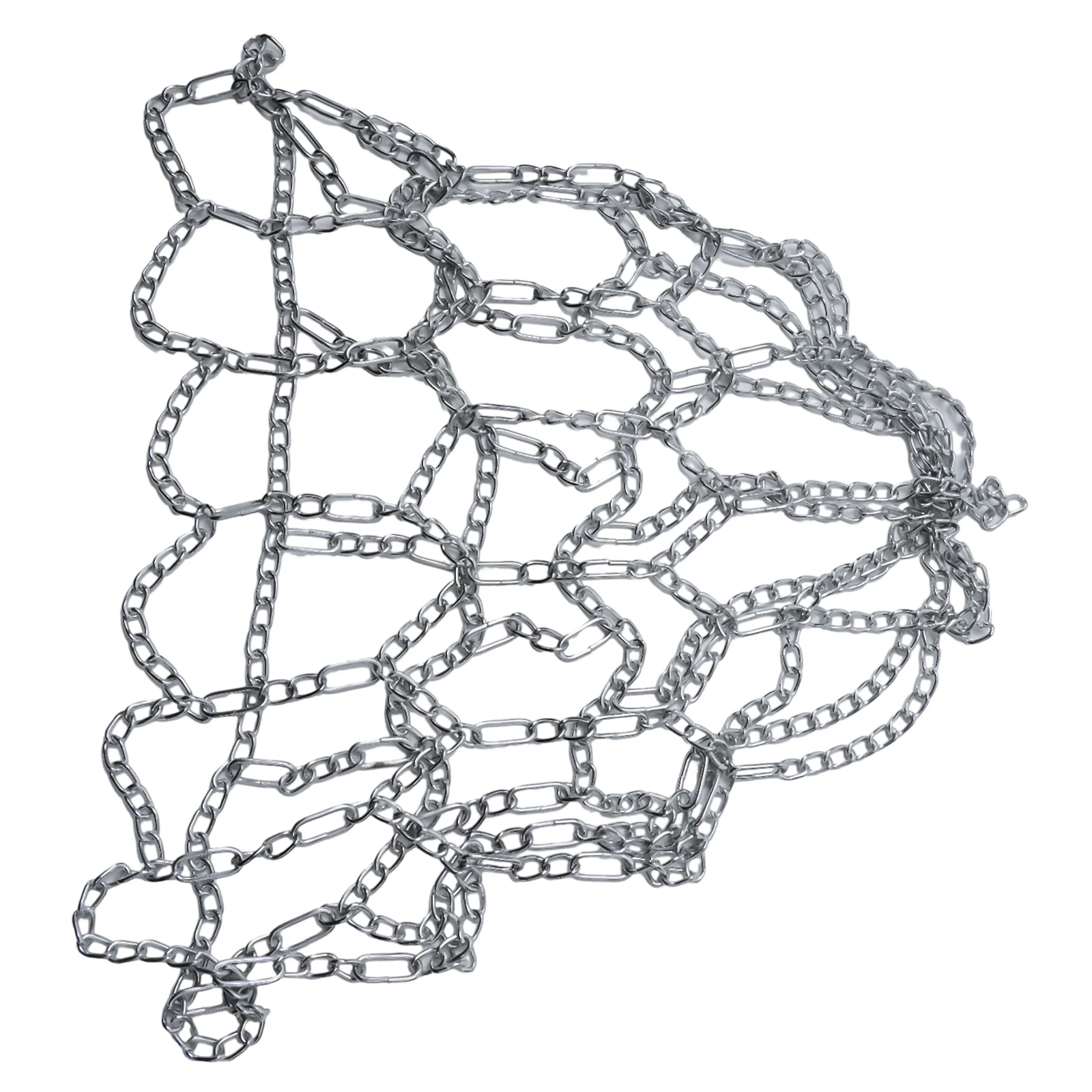 

Basketball Net Beautiful Button Design Chain Netting Easy To Install Effective Frame Galvanized Rims Safe Stable