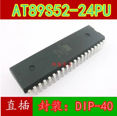 ATMEL AT89S52-24PU 8 DIP-40