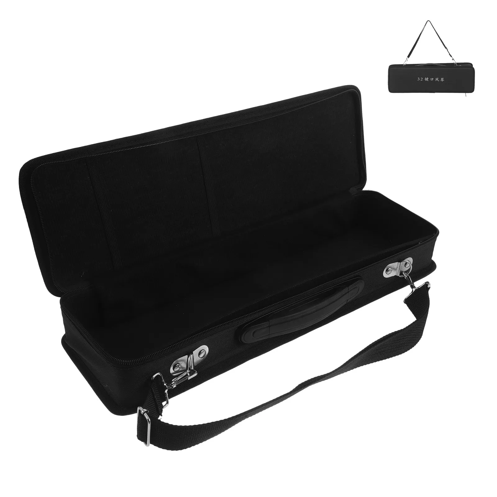 Mouth Organ Storage Bag Beginners Melodica Instrument Case Air Piano 32 Key Keyboard Musical For Carrying Pouch