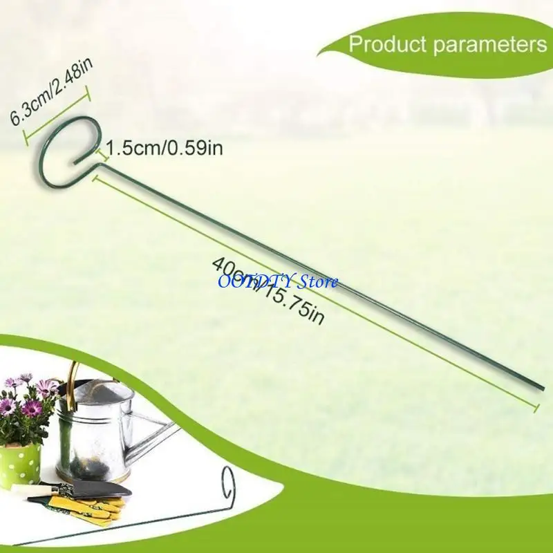 367A Plant Stake Metal Garden Plant Support Holder Plants Climbing Bracket