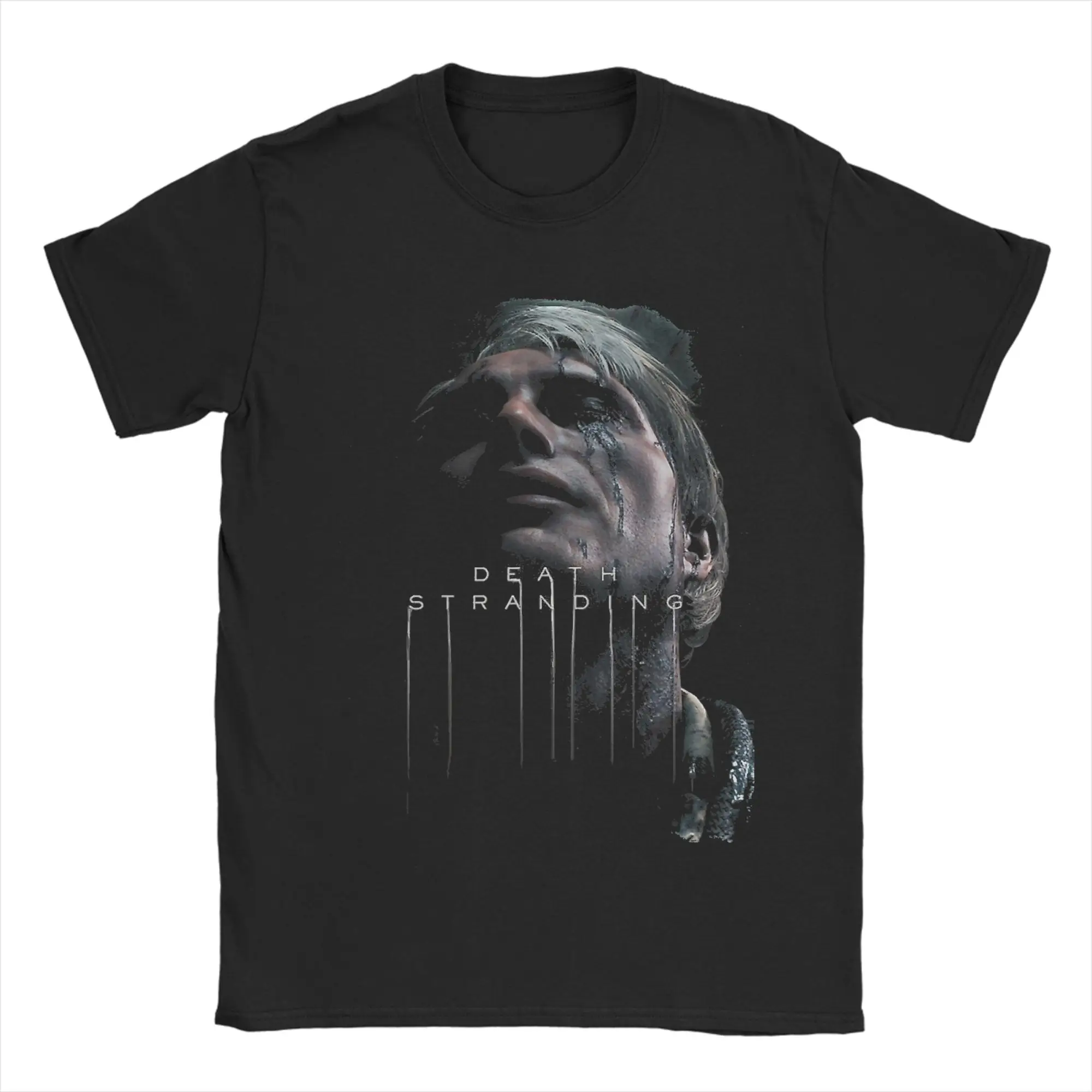 Death Stranding Gmae Metal Gear Solid T Shirt Summer  Cotton T Shirts For Men's Casual Tshirt Short-Sleeve Y2K Casual Tops