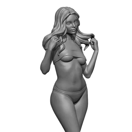 

1/35 Resin Model Figure GK，MIA short Top, Unassembled and unpainted kit 1 order
