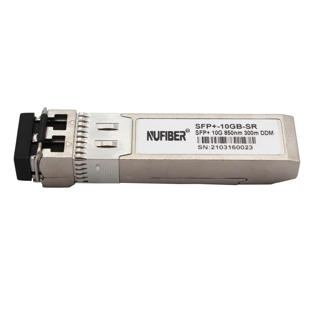 Modul Transceiver SFP+ 10G 300M 850nm Diskon, Dual Fiber LC Faser-Modul, Transceiver Serat Optik untuk Pusat Data, Kompatibel