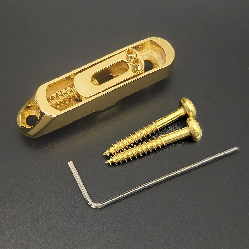 Single String Guitar Bridge, 10.5x49.5mm Through-Body Split Type for 4 5 6 7 8 String Guitar Parts