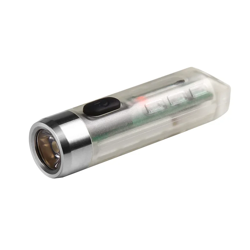 JETBEAM MINI ONE SC USB Rechargeable 400 Lumen Fluorescence Whitening Agent Detection Durable Plastic Keychain Flashlight view 2