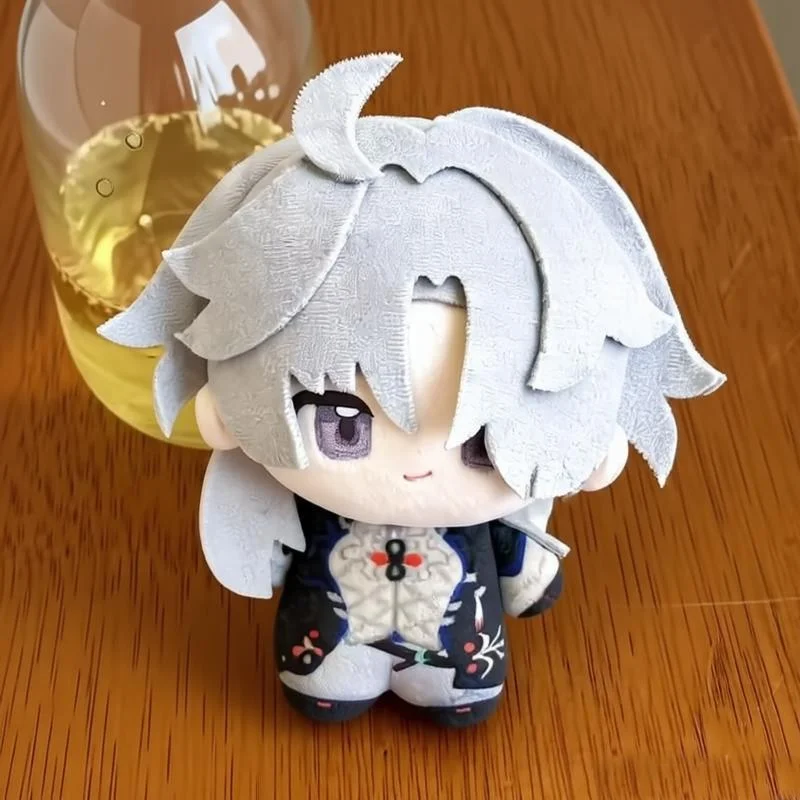

New Skin 10cm Blade Plush Doll Pendant Fan Body Print Honkai Star Rail Blade Stuffed Toy Keychain Dolls Collect Decoration Gifts