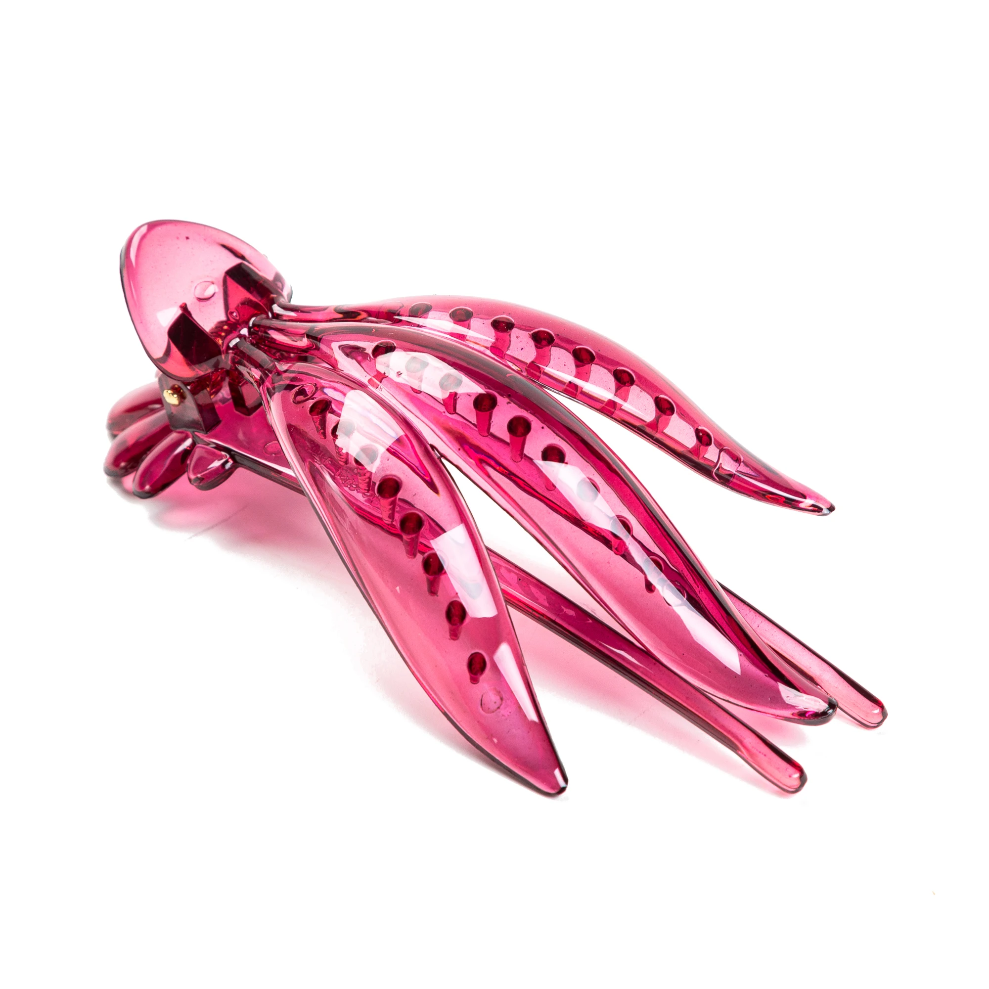 Prettyou 13cm Side Slide Alligator Hair Clips Comfortable Plastic All Seasons Claw Banana Clip Accessories for Women