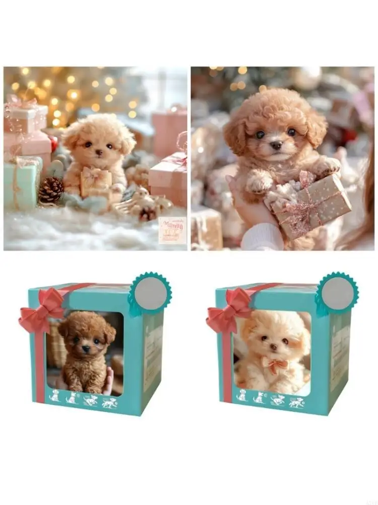 

Interactive Plush Robot Dog Toy With Life Like Movements And Simulation Barking Sound For Kids Adult Fun Companion A2UB