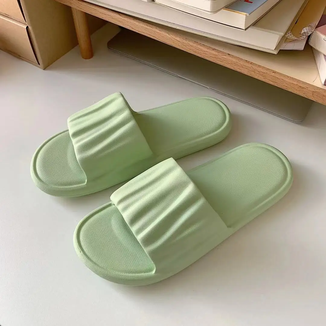 2023 New Summer Fashion EVA indoor slippers women's summer fashion simple Japanese style home light bathroom bath sandals