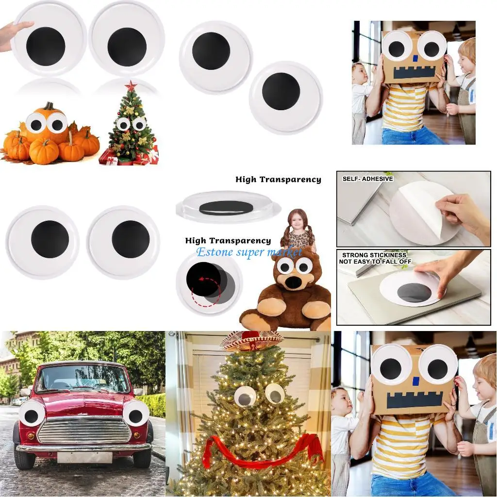090B Moving Eyes Large Set Creative Art Supplies For Childrens DIY Crafts Classroom Projects Home Decor
