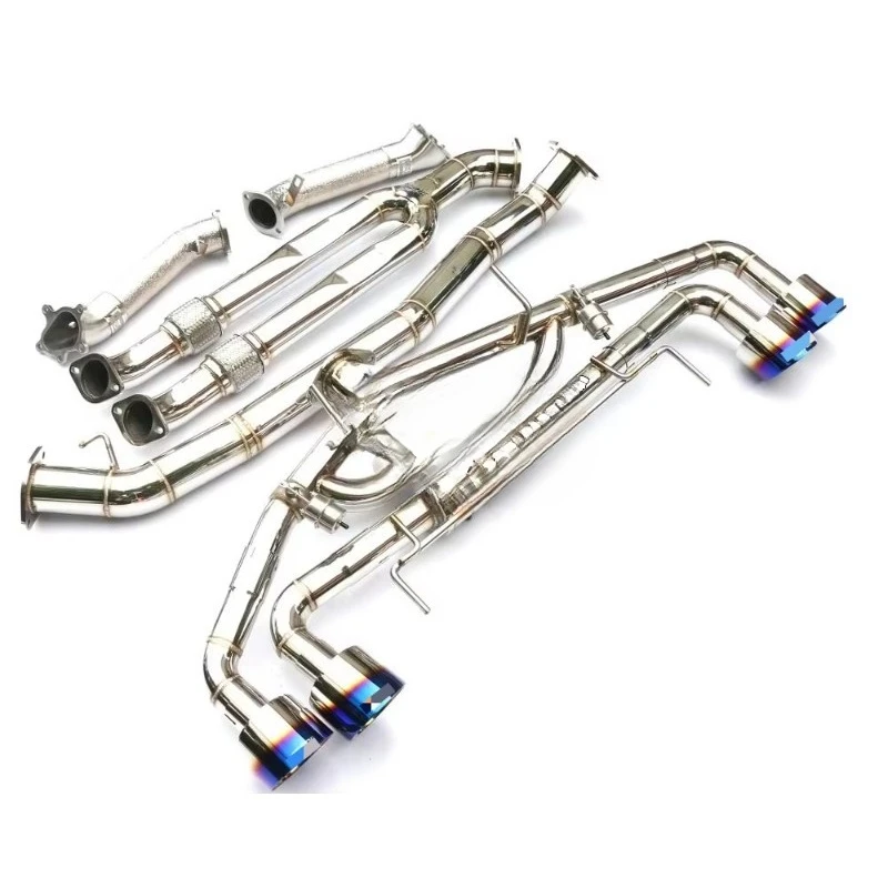 High Performance Stainless Steel 304 Mirror Polished Exhaust Pipe   PX