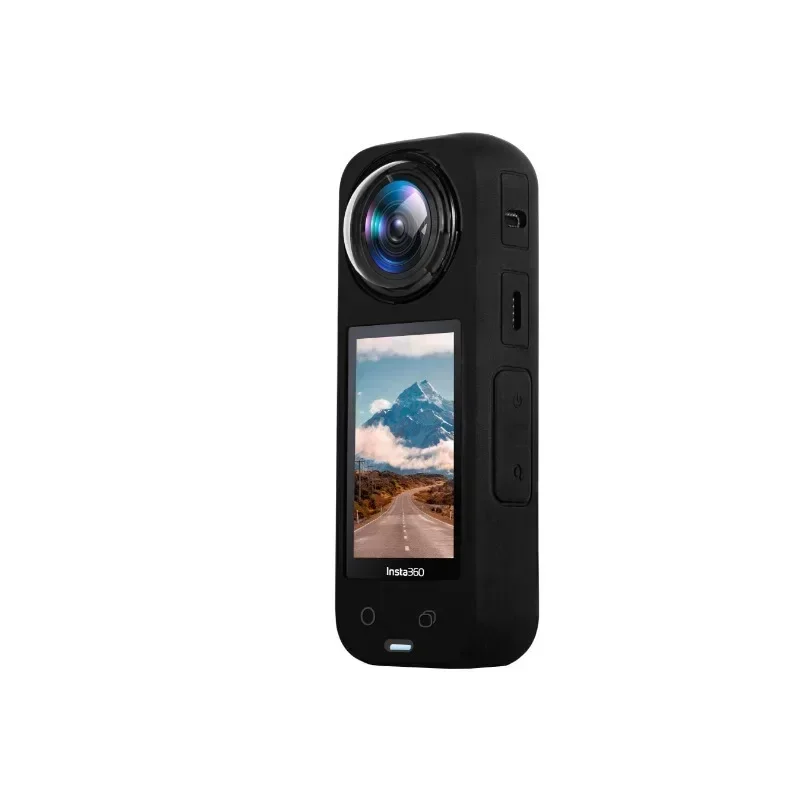 Pelindung lensa untuk Insta360 X4, kamera olahraga berputar optik kaca antigores pelindung cermin/PC Len aksesoris cermin pelindung