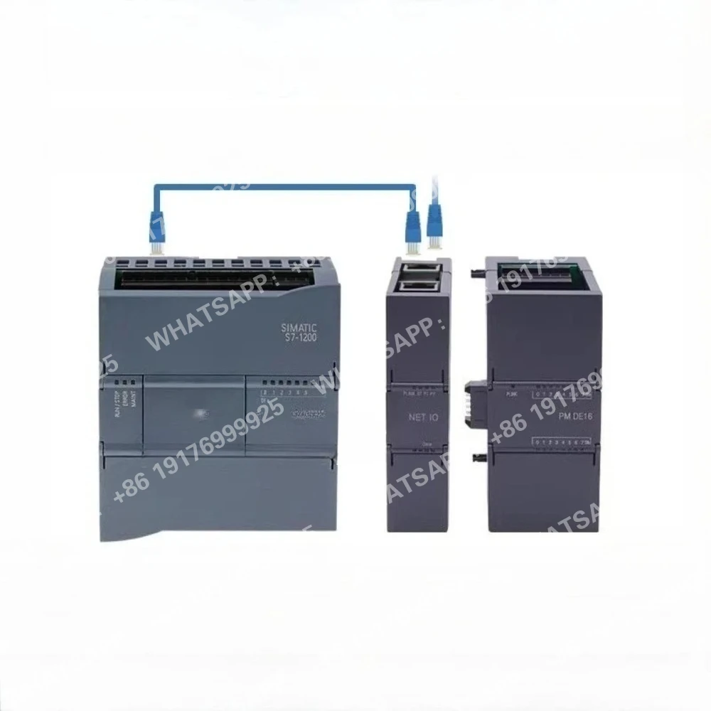 Compatível com Módulo de Expansão PLC S7-1200 S7-1500 CPU 1214C 1215C PM DE08 DE16 DR08 QR16 QT16 DT16 DR16 DR32 AE04