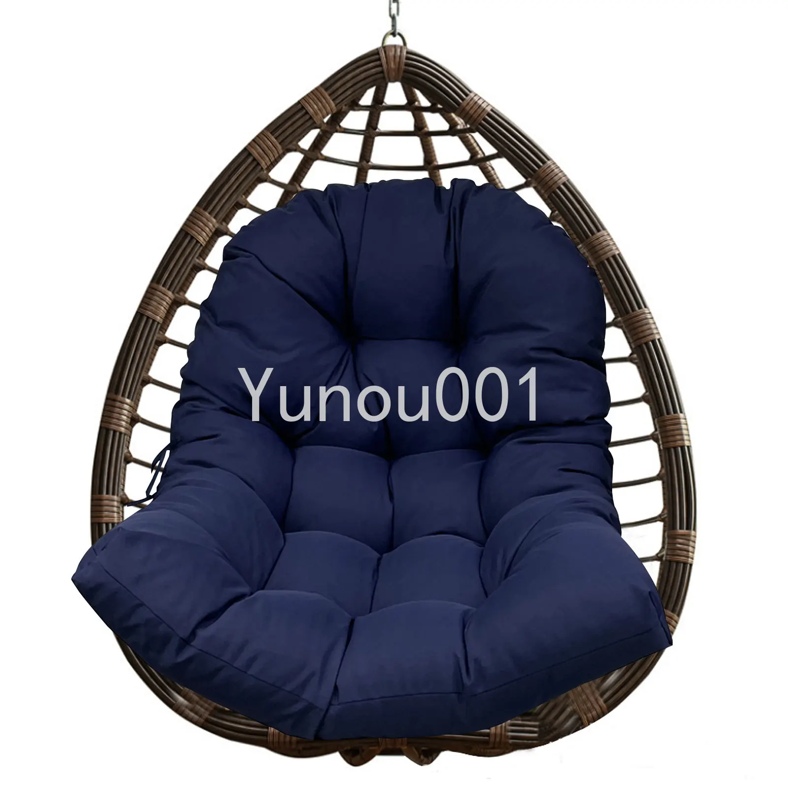 

Waterproof Swing Egg Chair Cushion Hanging Hammock Basket Seat Cushion Indoor Outdoor Garden Patio Chairless Home Decor