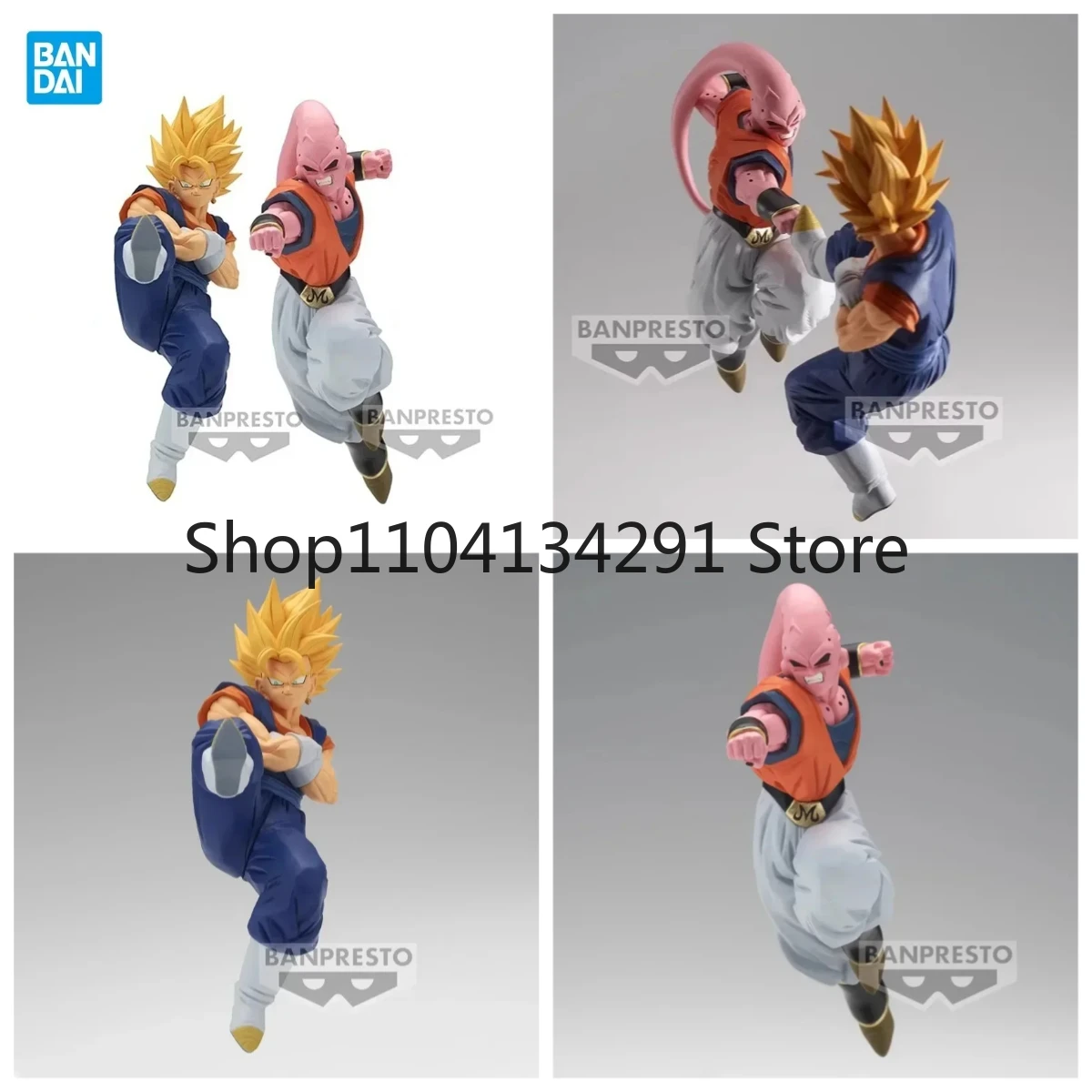 

Authentic Bandai Eyewear Factory Match Makers Dragon Ball Z Vegito Majin Buu Collectible Figure in Stock Birthday Gift Toy