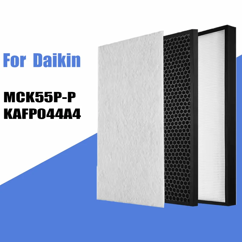 

For Daikin Replacement Air Filter KAFP044A4(MCK55P-P)/Hepa 389*243*43mm and Activated Carbon Filter 370*222*7mm