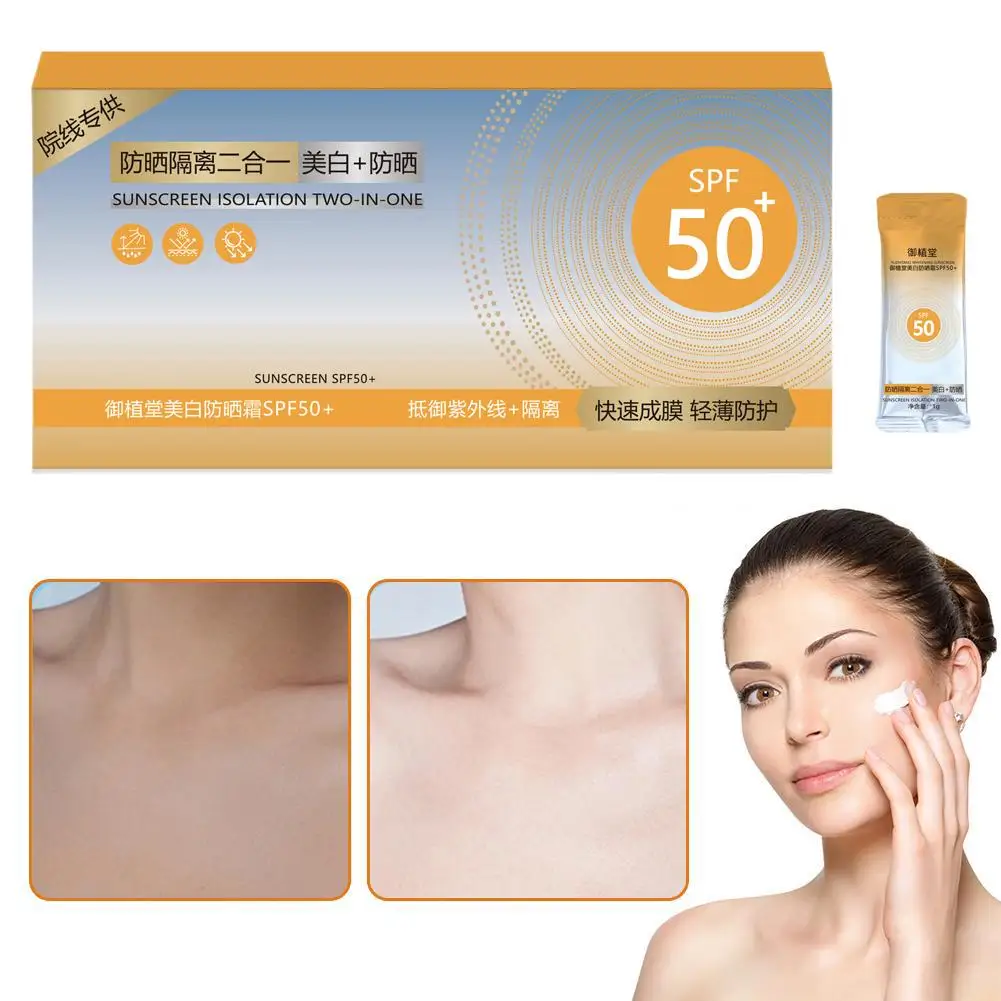 Protector solar Spf50 resistente al agua, bloqueador solar en polvo suelto, protección de la piel, bloqueador Solar de poros Invisible, Control de aceite para mujeres, cara Ca N5K9