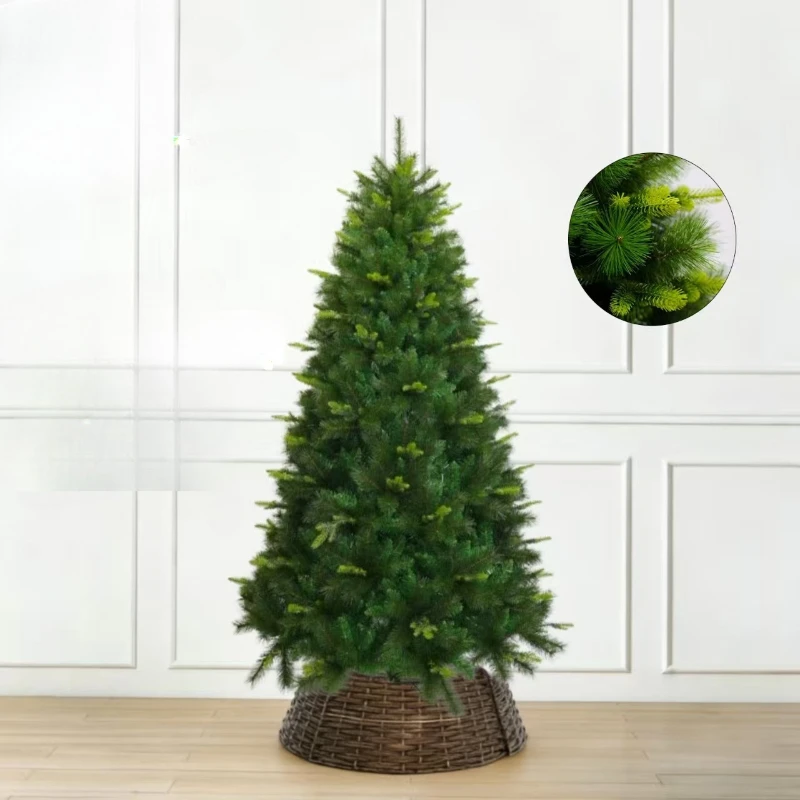 

Outdoor home decoration Christmas ornament 180cm PVC green encryption ordinary Christmas tree