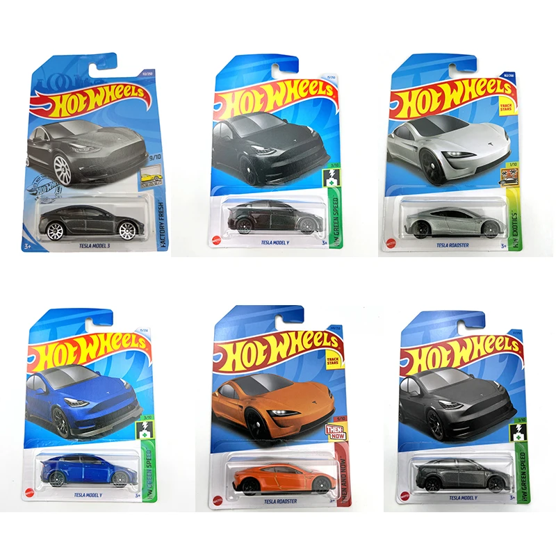 

Hot Wheels Cars MODEL S/MODEL Y/MODEL 3 SERIES 1/64 Metal Die-cast Model Collection Toy Vehicles