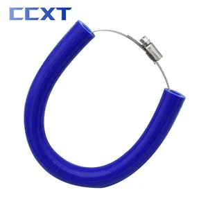 Motorradabgase -Beschützerschutzschutz Wärmeschild für Honda CRF 250 Fahrrad Dreck mehr als 250 ccm Universal Stücke 10 Hauptverkäufe CARETA CRF 250 - №4