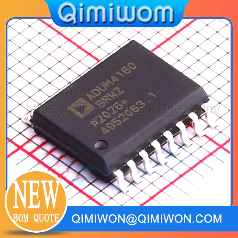 New Original ADUM4160BRWZ-RL ADUM4160BRWZ ADUM4160 SOP16 Digital Isolator Chipset