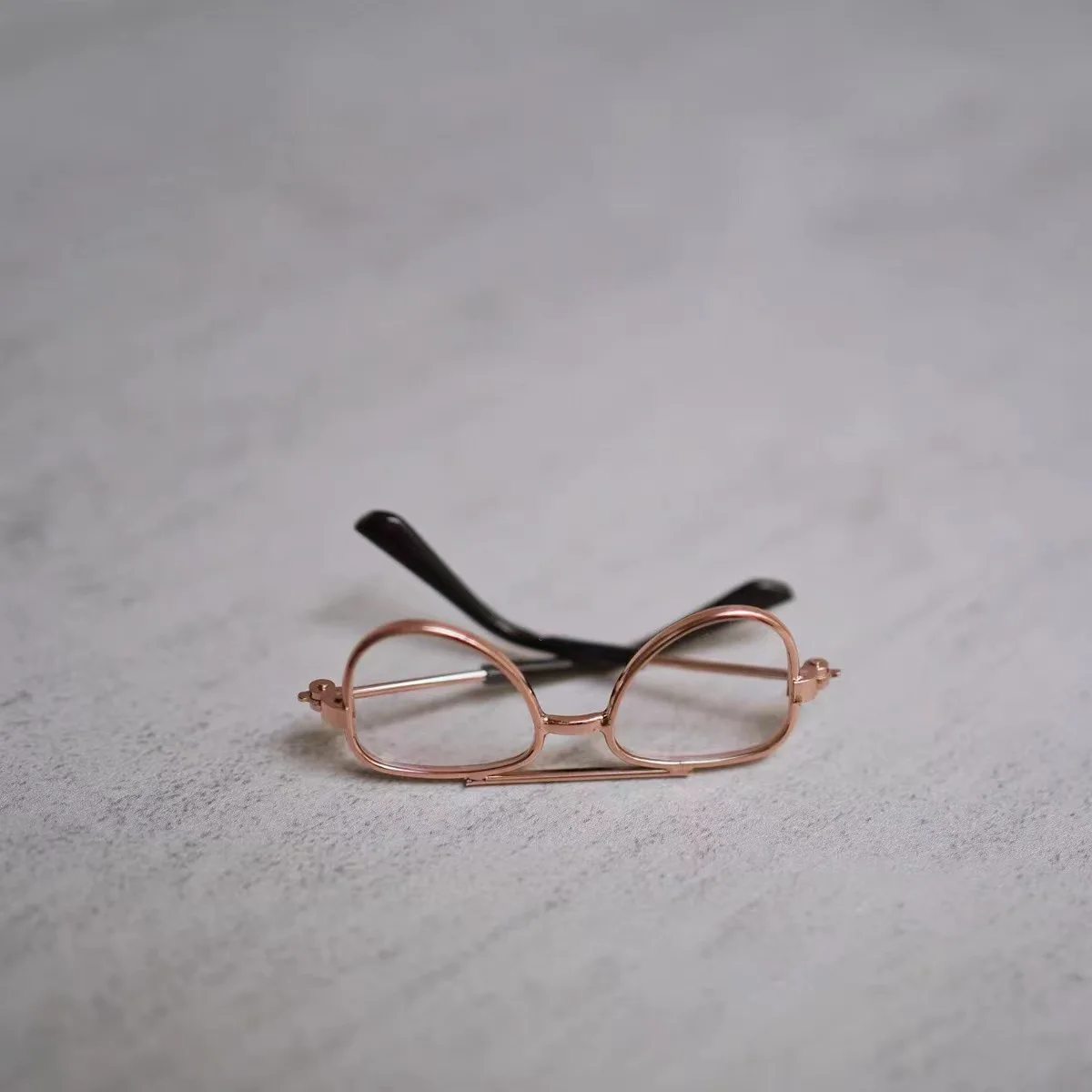 Glasses for Labubu Sitting Macaron Doll Pilot Metal Glasses Cute Mini Accessories for Vinyl Figure Cool Stylish Eyewear Decor
