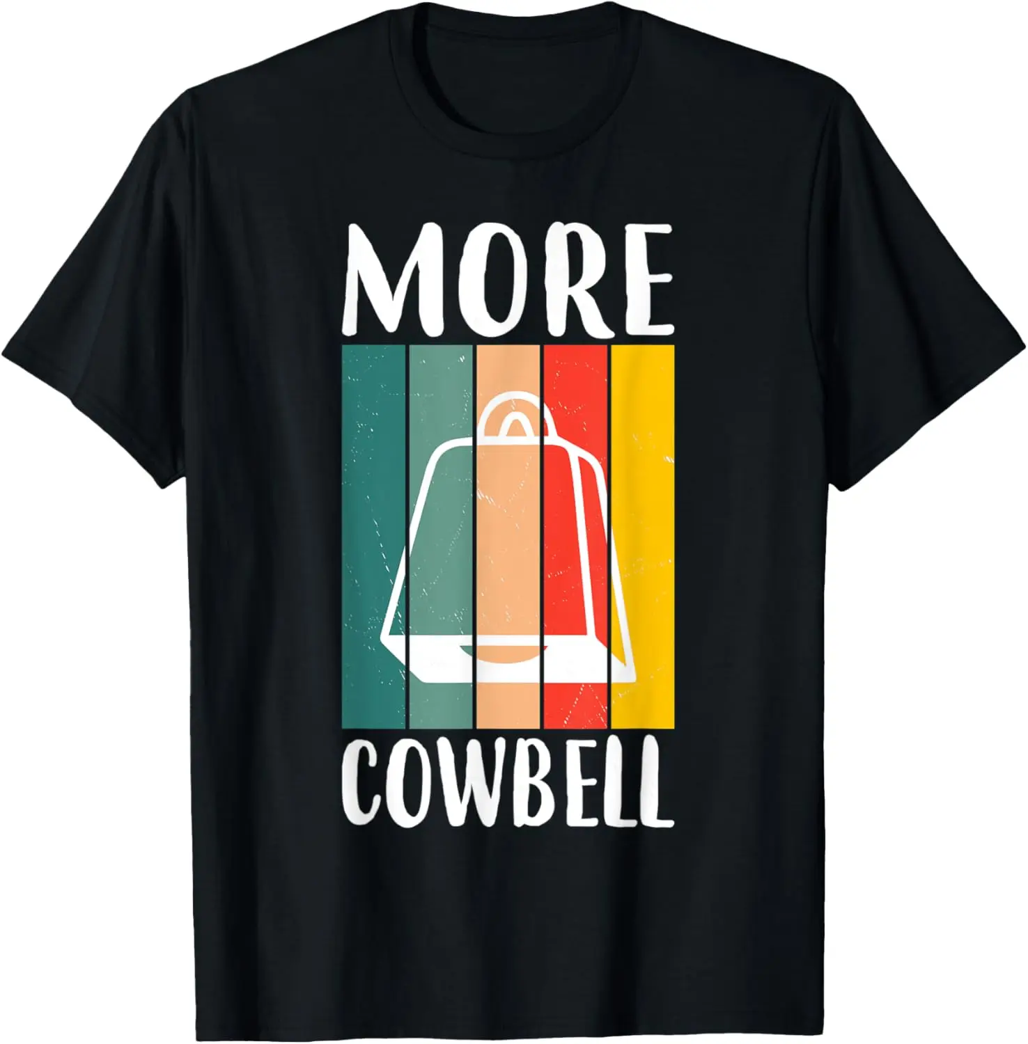 

Ретро-винтажная футболка More Cowbell