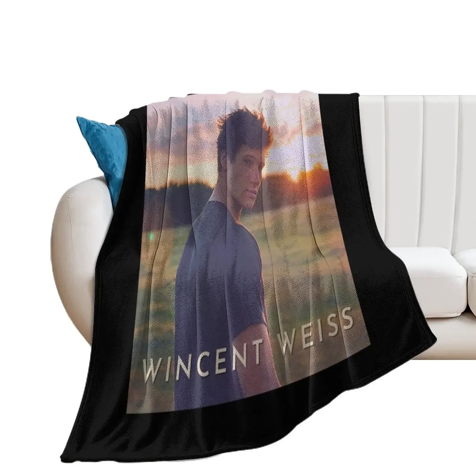 

Wincent Weiss vibes Throw Blanket warm for winter Single Weighted Plaid Blankets